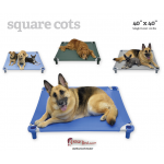 4Legs4Pets Square Pet Dog Cot in 40x40